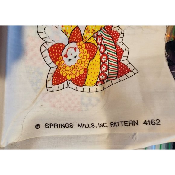 Craft Kit Ornaments Springs Mills, Inc. Pattern 4162  Tree Candy Cane Angel Sant - Picture 3 of 9